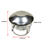 ISO9001 8" Prevent Bird Chimney Flue Rain Caps Power Coated